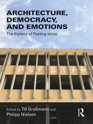 cover image of Architecture, Democracy and Emotions